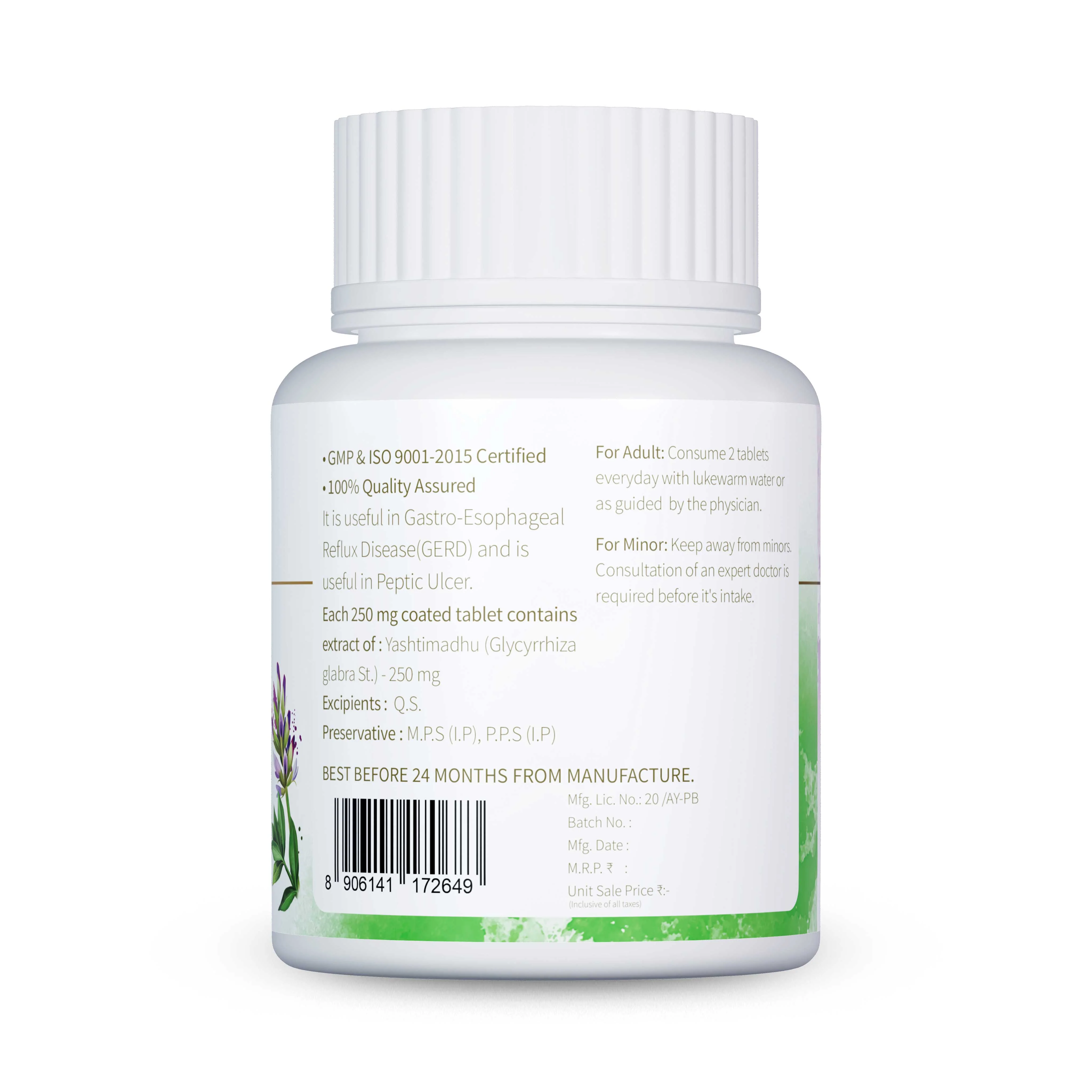 Yashtimadhu Tablets | Natural Immunity, Energy, Respiratory & Digestive Support - Image 8
